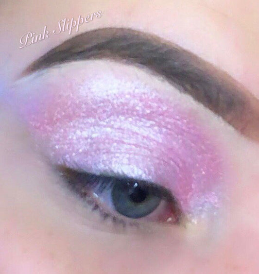  PINK SLIPPERS! (Peachy Nude Pink) PRESSED EYEYSHADOW SINGLE