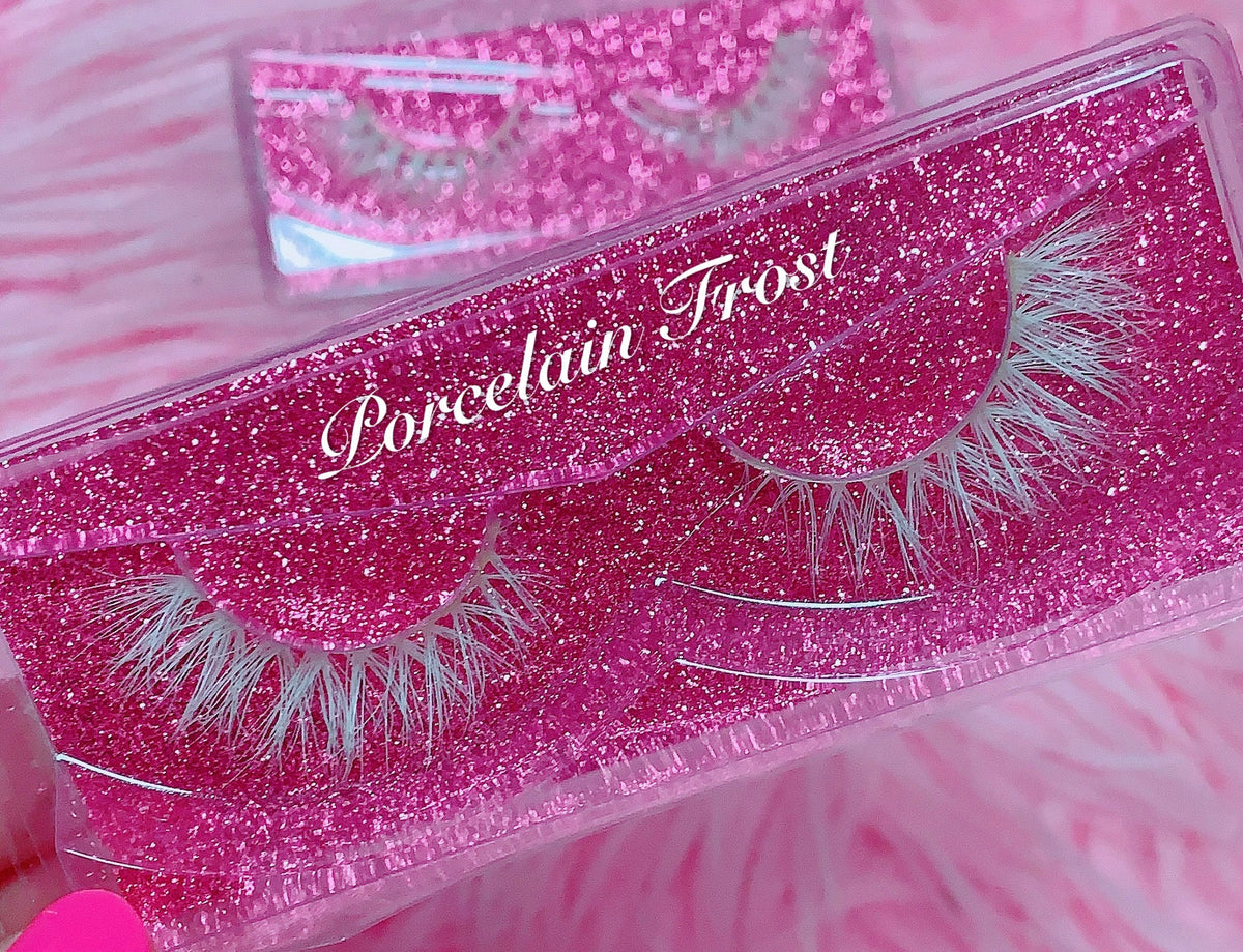  *PORCELAIN FROST* (White) DreamDoll COLOR Lashes!