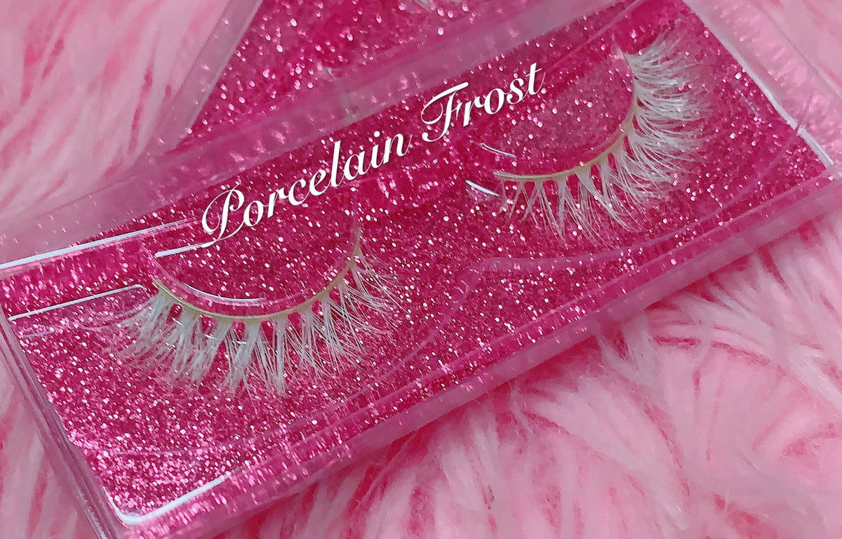  *PORCELAIN FROST* (White) DreamDoll COLOR Lashes!