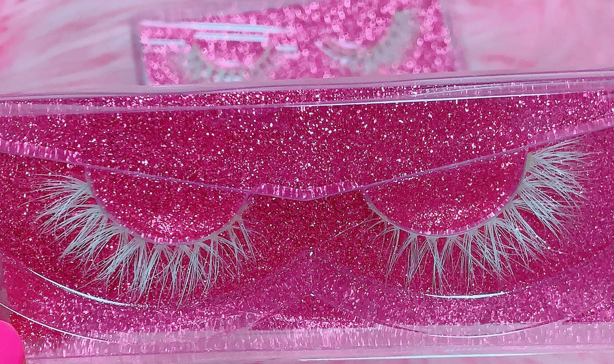 *PORCELAIN FROST* (White) DreamDoll COLOR Lashes!