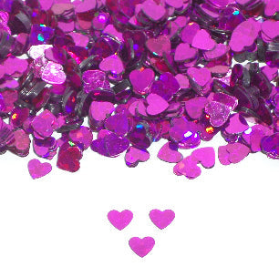  Prismatic PURPLE HEARTS Festival Glitter CONFETTI