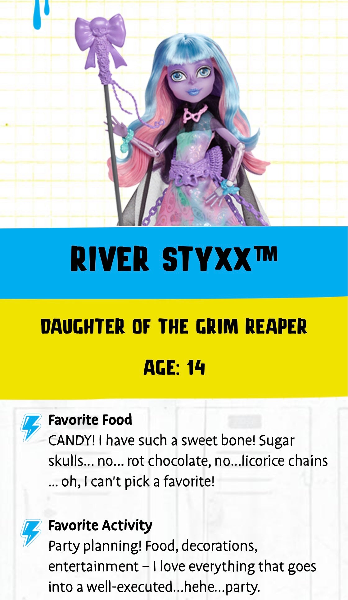  (HUGE!) Monster Doll RIVER STYXX *UV Neon Pastel* SPLIT LINER/FACE/BODY PAINT