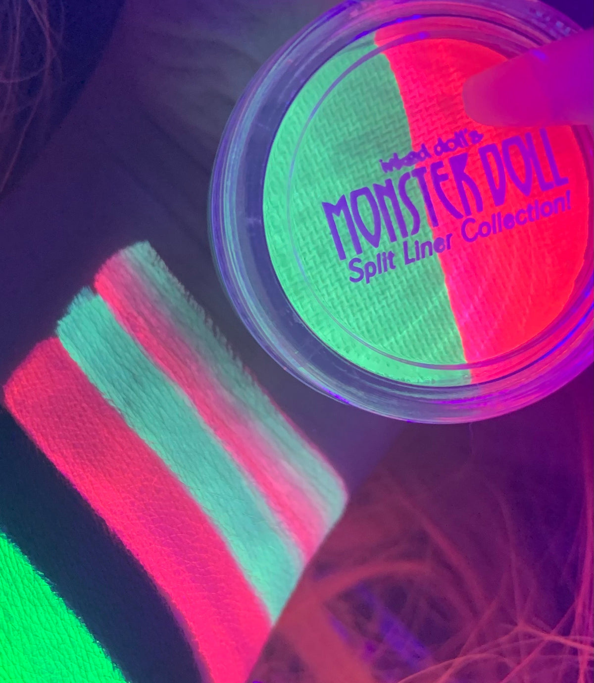  (HUGE!) Monster Doll ROCHELLE GOYLE *UV Neon Pastel* SPLIT LINER/FACE/BODY PAINT!