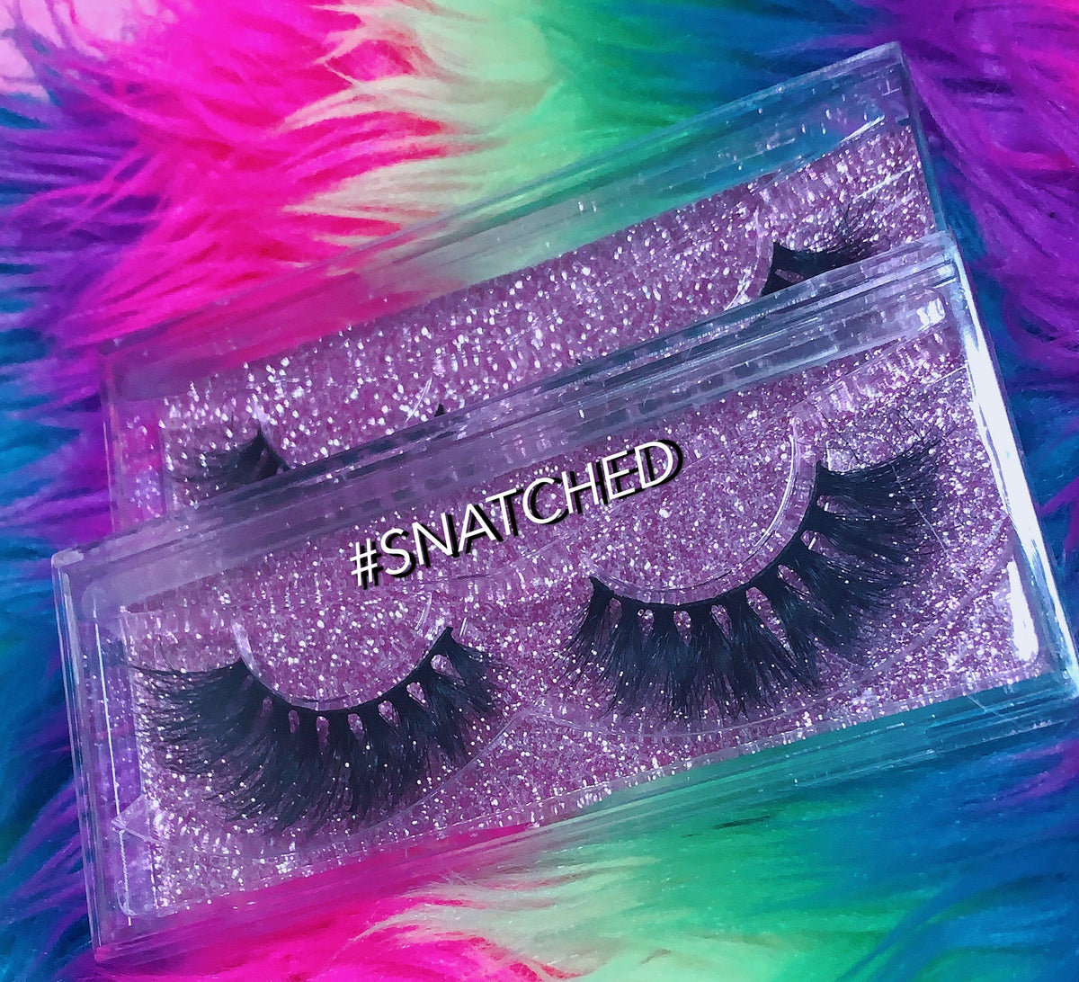  #SNATCHED 3D DREAMDOLL LASHES *GLITTER* CASE