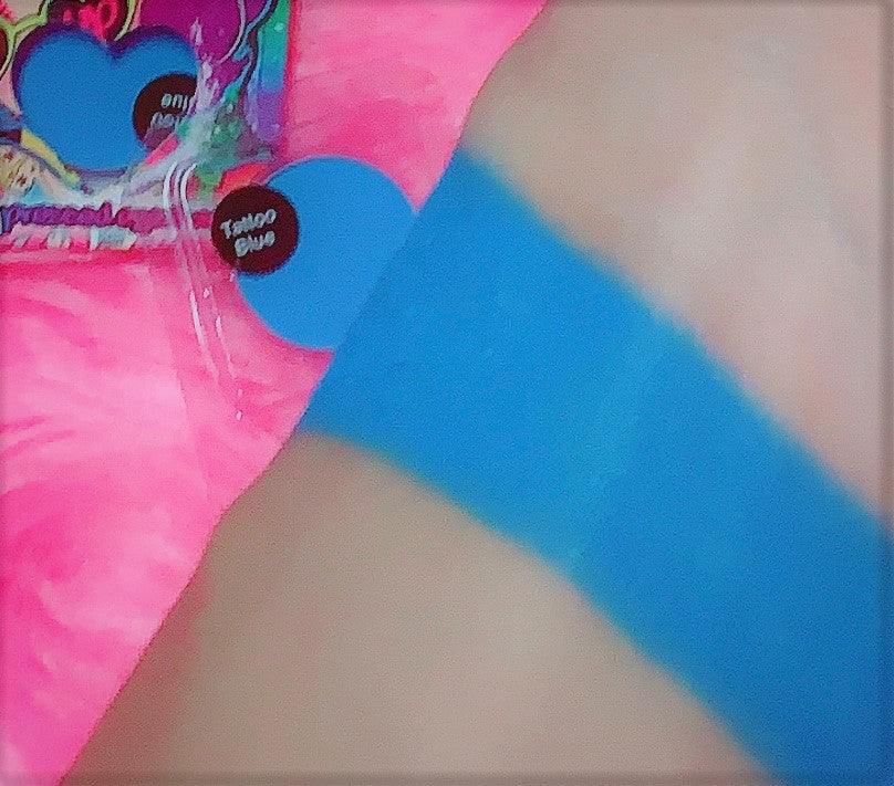  TATTOO BLUE! (Medium Blue) PRESSED EYEYSHADOW SINGLE