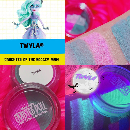 (HUGE!) Monster Doll TWYLA *UV Neon Pastel* SPLIT LINER/FACE/BODY PAINT
