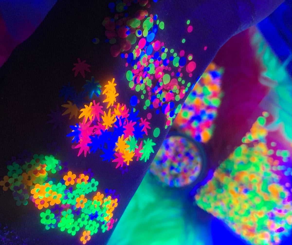  DIPPIN' DOTS *UV* Festival GlamDoll Glitter Confetti