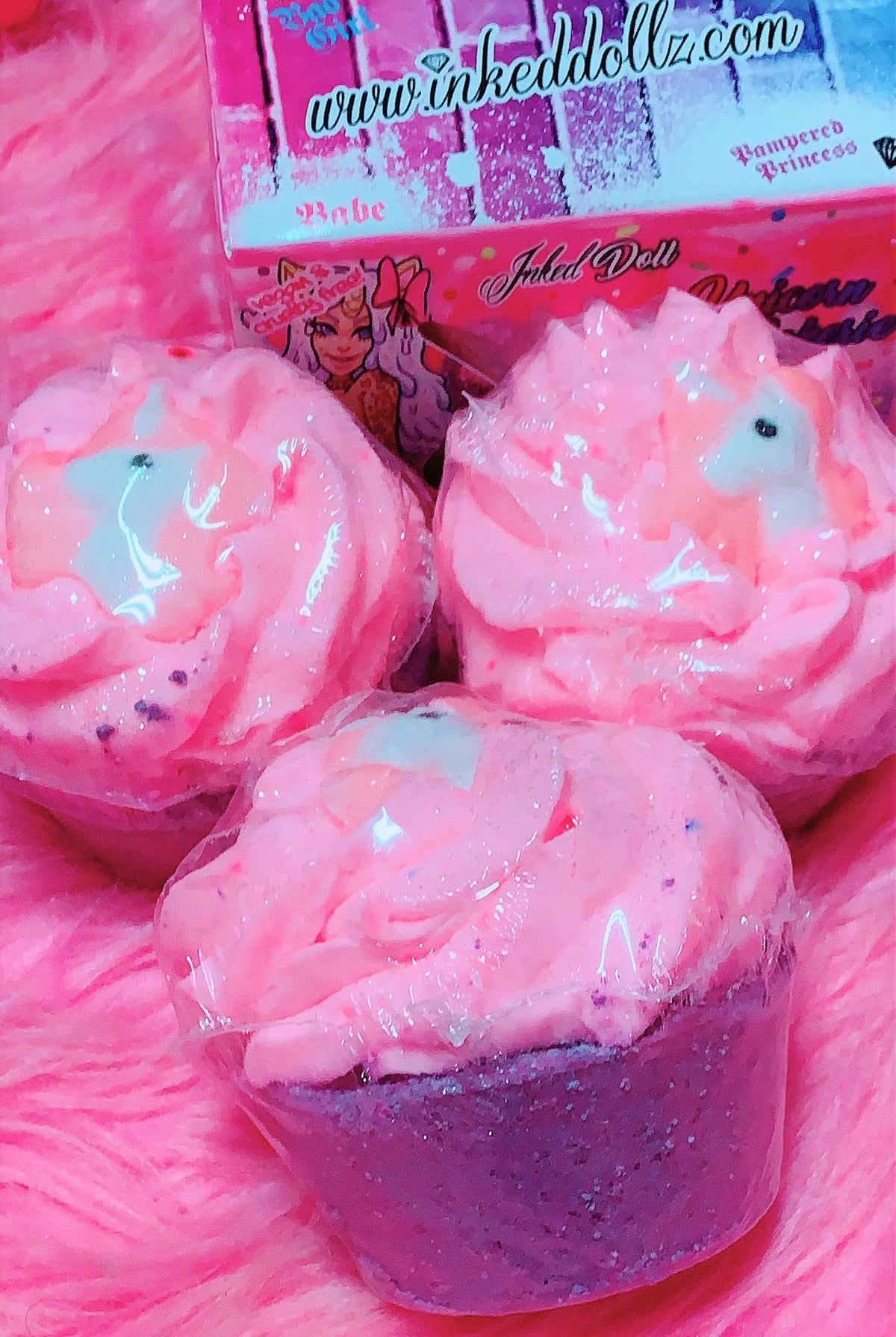  *UNICORN CUPCAKE “Dessert Bath Bomb “Unicorn Bakerie”