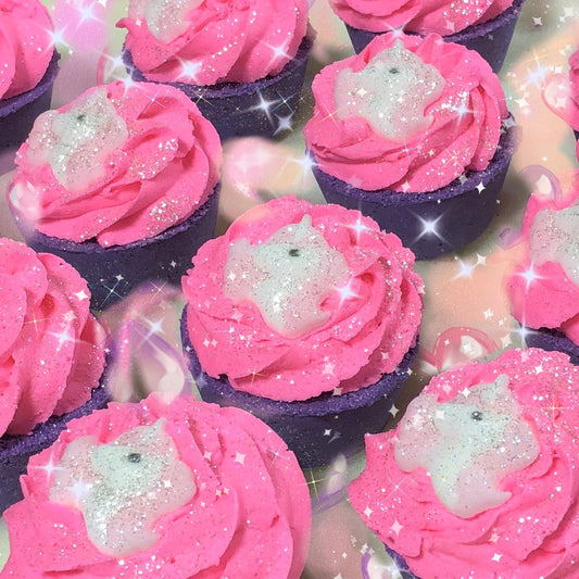  *UNICORN CUPCAKE “Dessert Bath Bomb “Unicorn Bakerie”