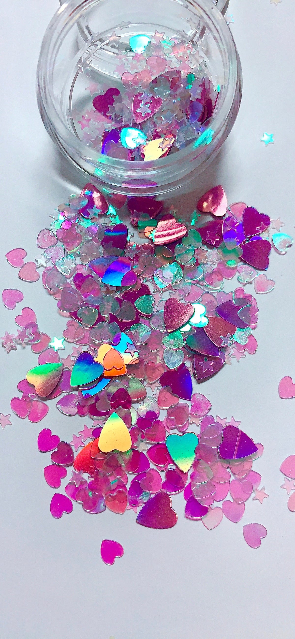  UNICORN BARBIE HEARTS Festival Glitter CONFETTI