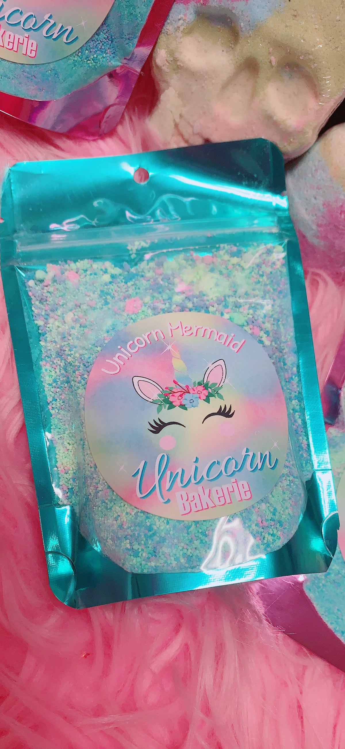  "Unicorn Bakerie" UNICORN MERMAID Bath Crumbles