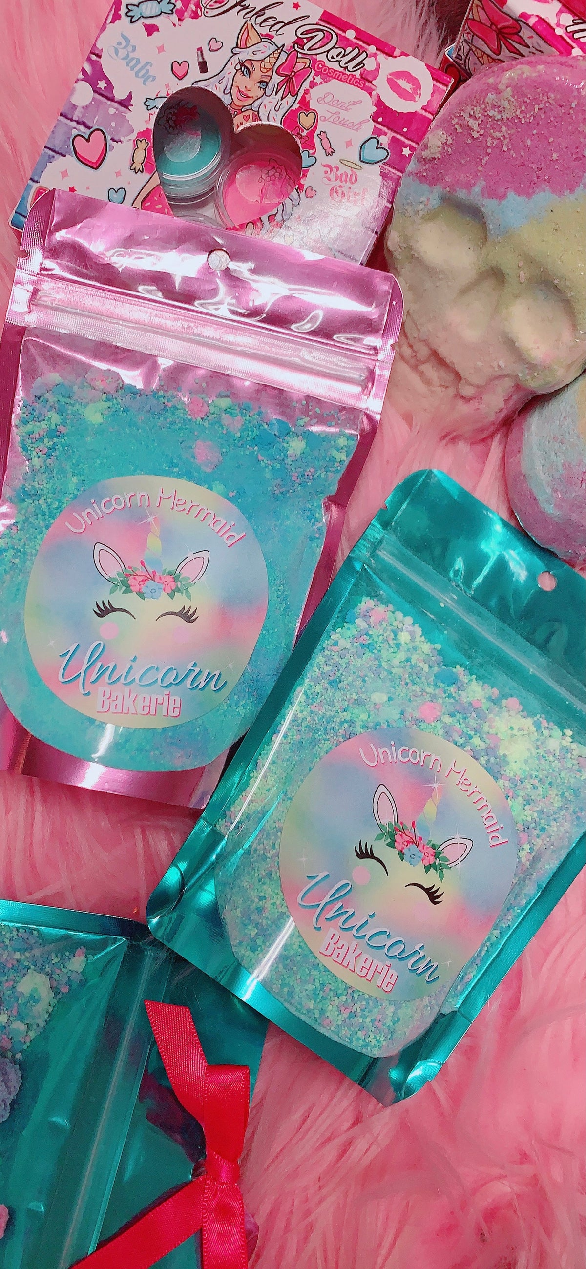  "Unicorn Bakerie" UNICORN MERMAID Bath Crumbles