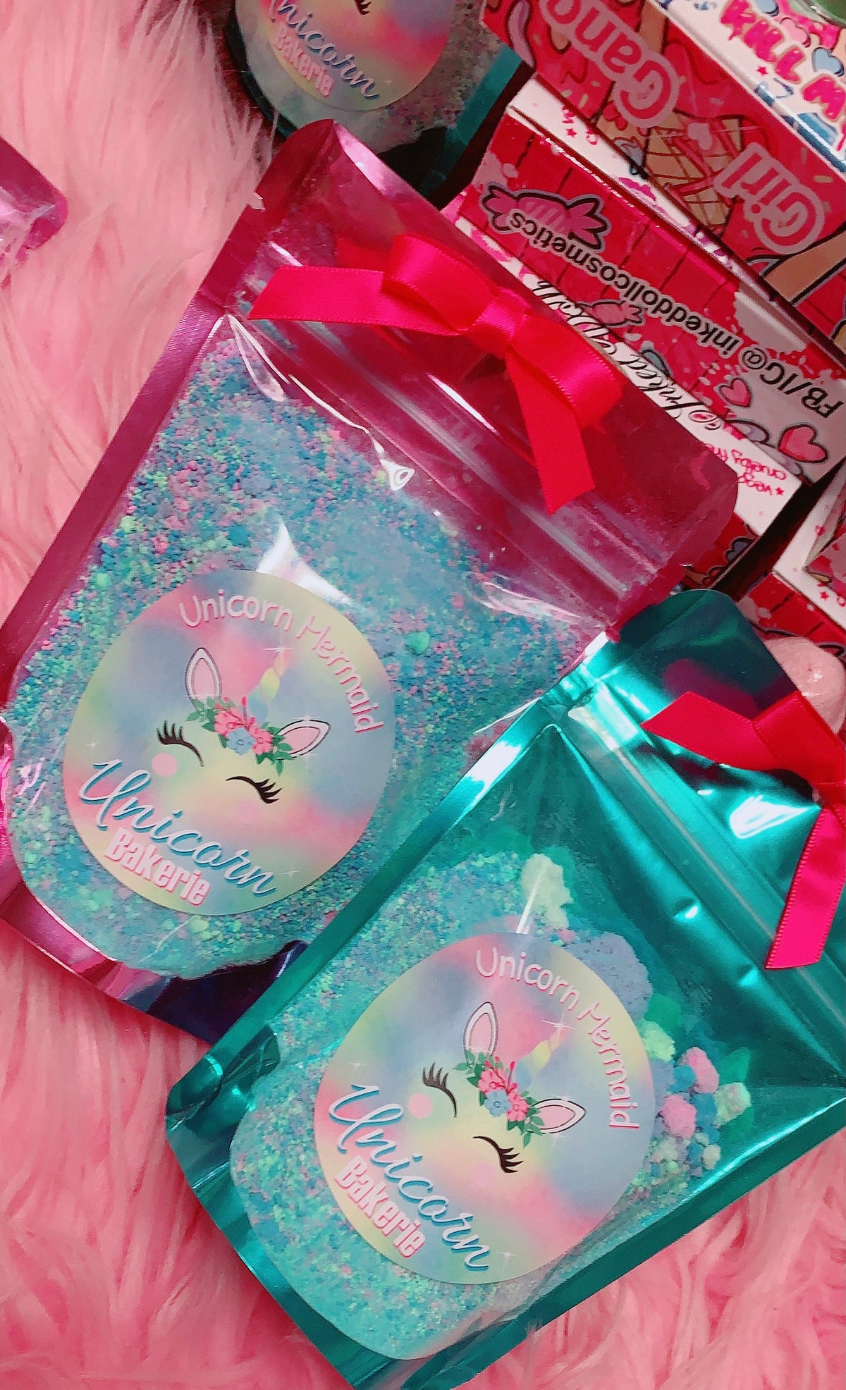  "Unicorn Bakerie" UNICORN MERMAID Bath Crumbles