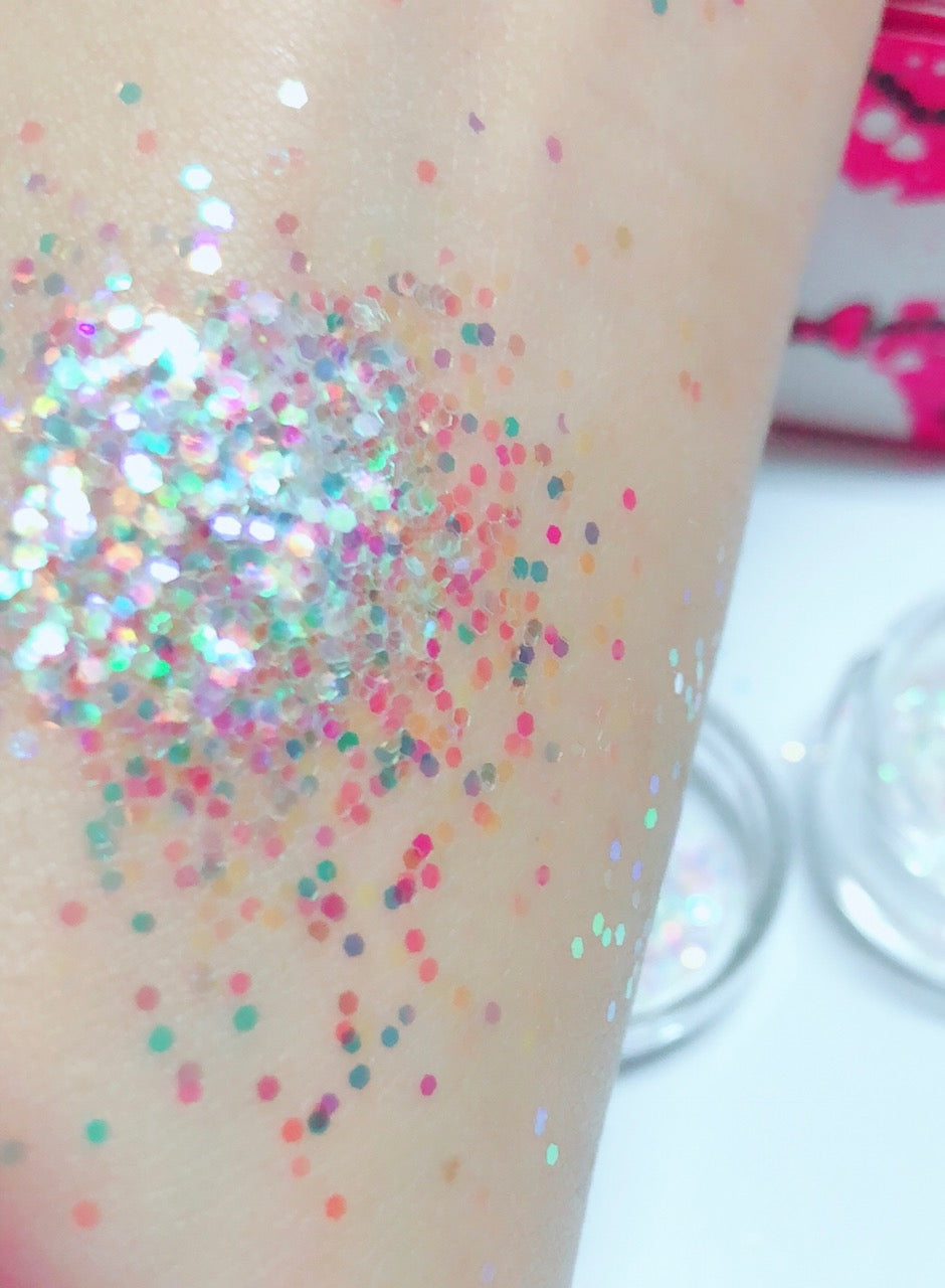  UNICORN TRIP Chunky (Rainbow) Iridescent Glamdoll Glitter