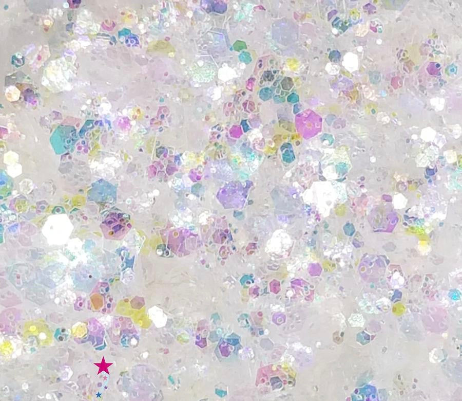  UNICORN TRIP Chunky (Rainbow) Iridescent Glamdoll Glitter