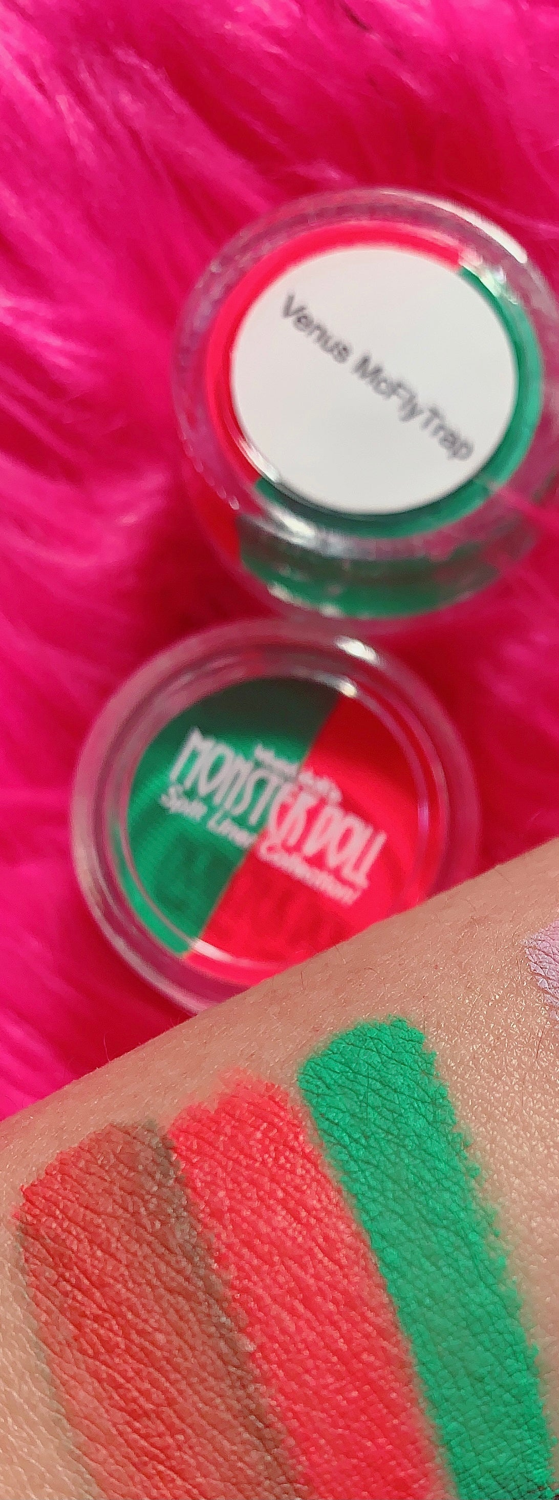  (HUGE!) Monster Doll VENUS McFLYTRAP *UV Neon Pastel* SPLIT LINER/FACE/BODY PAINT