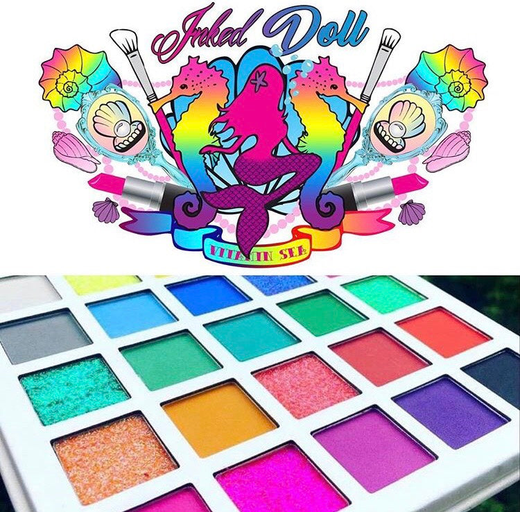  VITAMIN SEA Pressed Eyeshadow/Glitter Palette