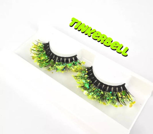  TINKERBELL “FairyTopia” *UV* Glitter DreamDoll Lashes