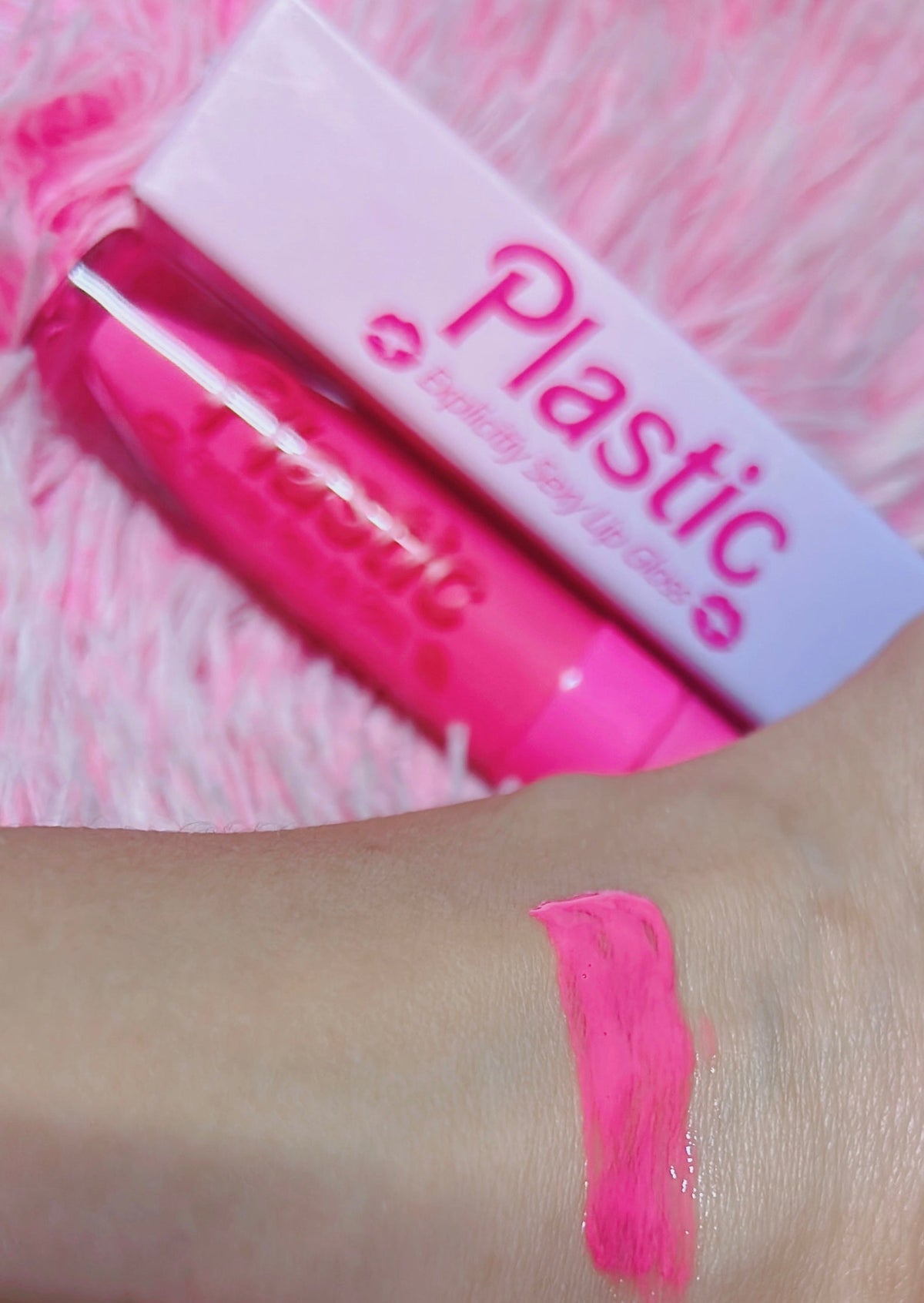  *BUBBLEGUM PUNCH* PLASTIC" EXPLICITLY SEXY LIP GLOSS