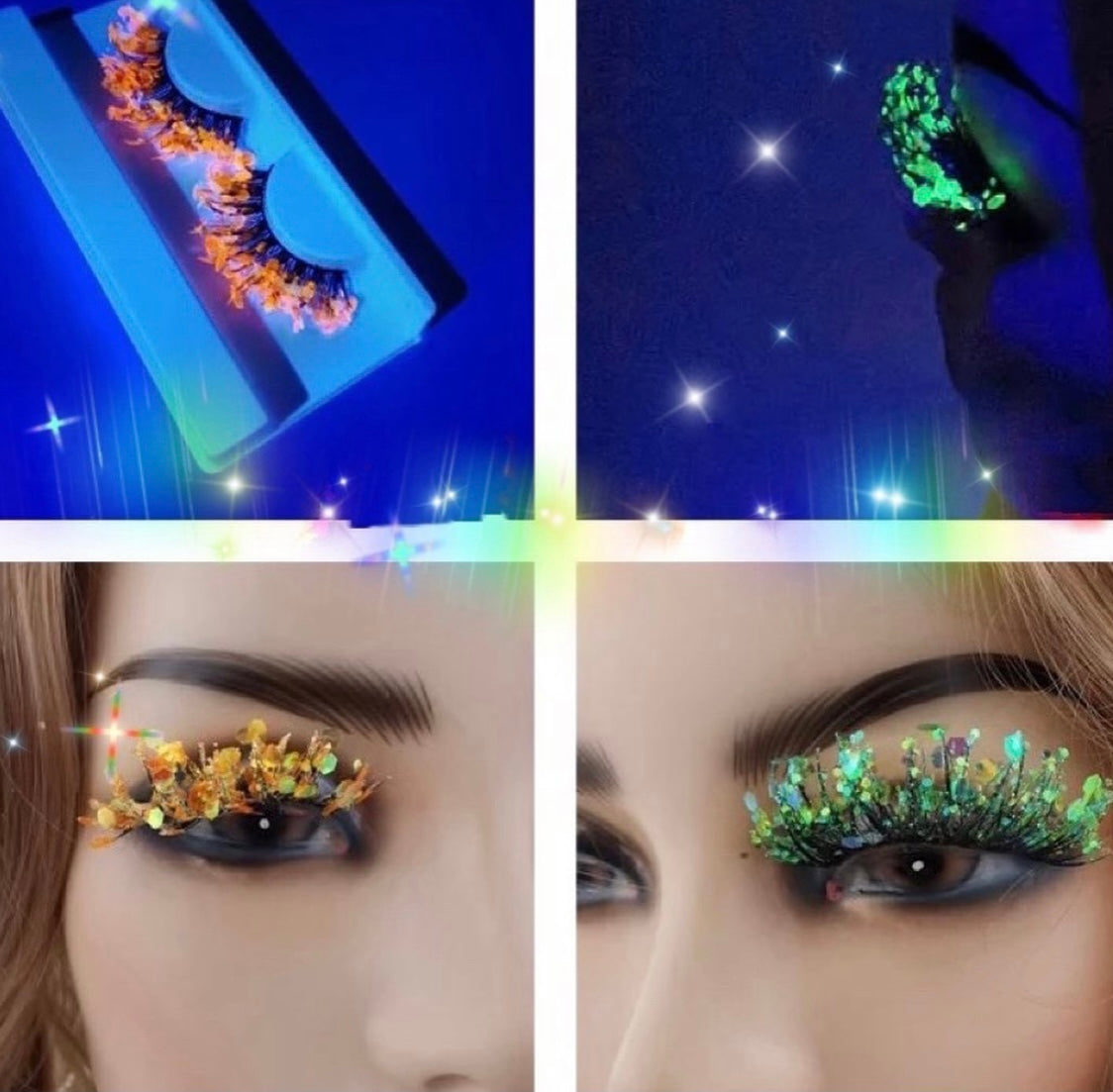  “FairyTopia” *UV* Glitter DreamDoll Lashes Collection