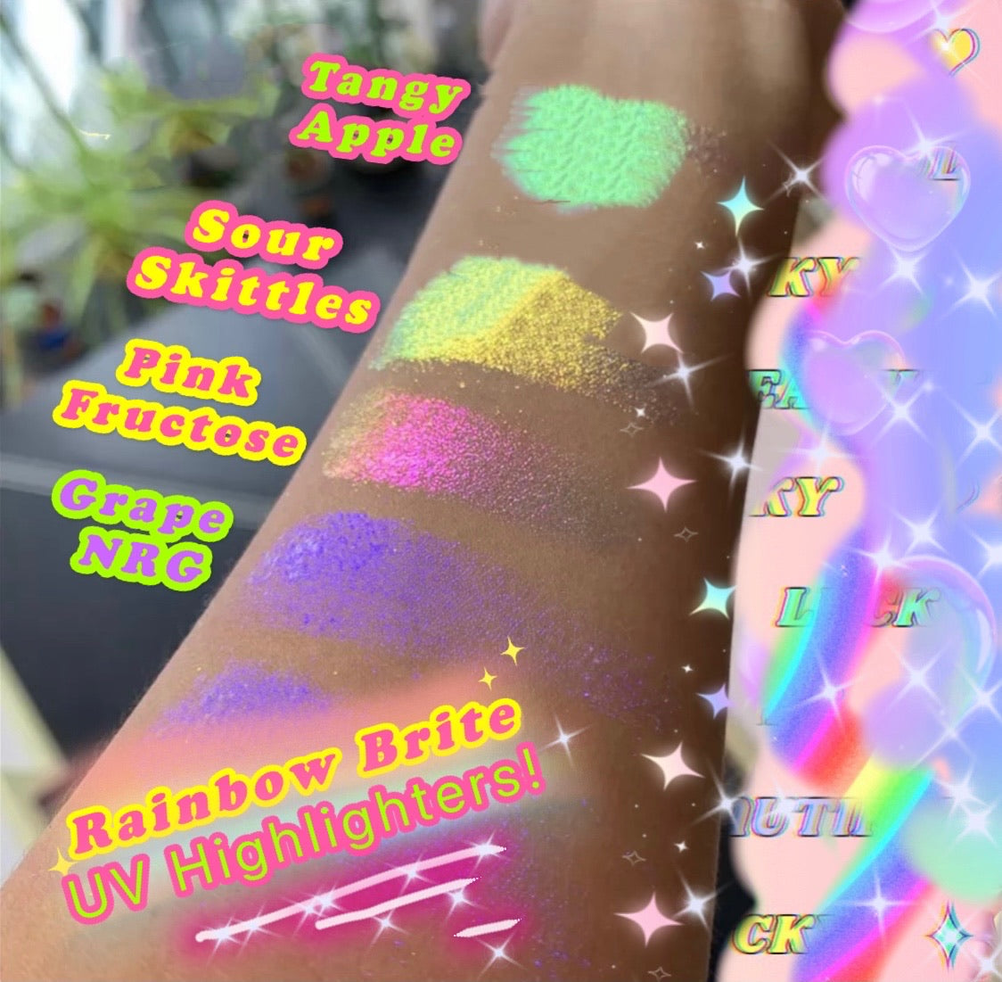  RAINBOW BRITE *UV* Highlighter