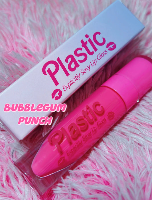  *BUBBLEGUM PUNCH* PLASTIC" EXPLICITLY SEXY LIP GLOSS