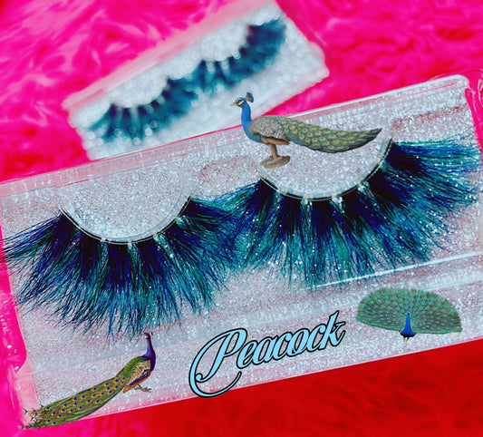  *PEACOCK* (Blue/Green) DreamDoll Color Lashes!