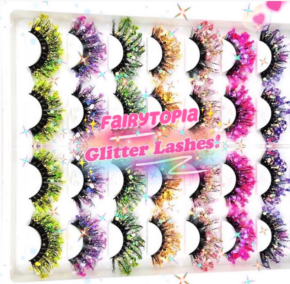  FROST FAIRY “FairyTopia” *UV* Glitter DreamDoll Lashes